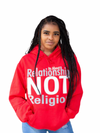 Relationship not Religion Typeface Hoodies