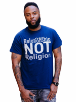 Relationship not Religion Typeface Tees