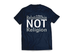 Relationship not Religion Typeface Tees