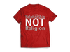 Relationship not Religion Typeface Tees