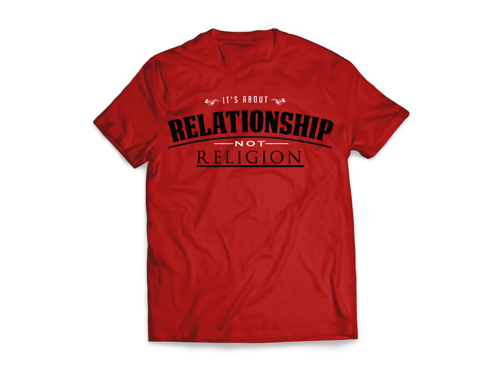 Relationship not Religion Red Men - NX Level Living 